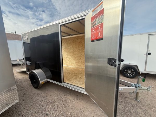 12x6 All Aluminum NXT Enclosed, 3K GVWR, Ramp Door