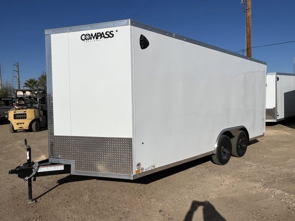 18x8.5 Jasper SE Car Hauler, 10K GVWR, Ramp Door