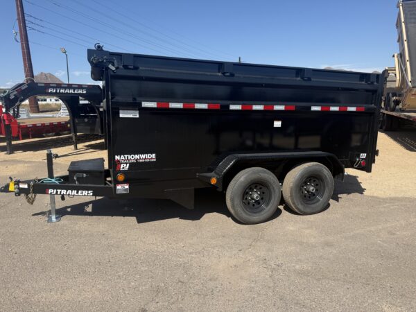 12x72 Tandem Axle, 10K GVWR, Dump, 48" Sides