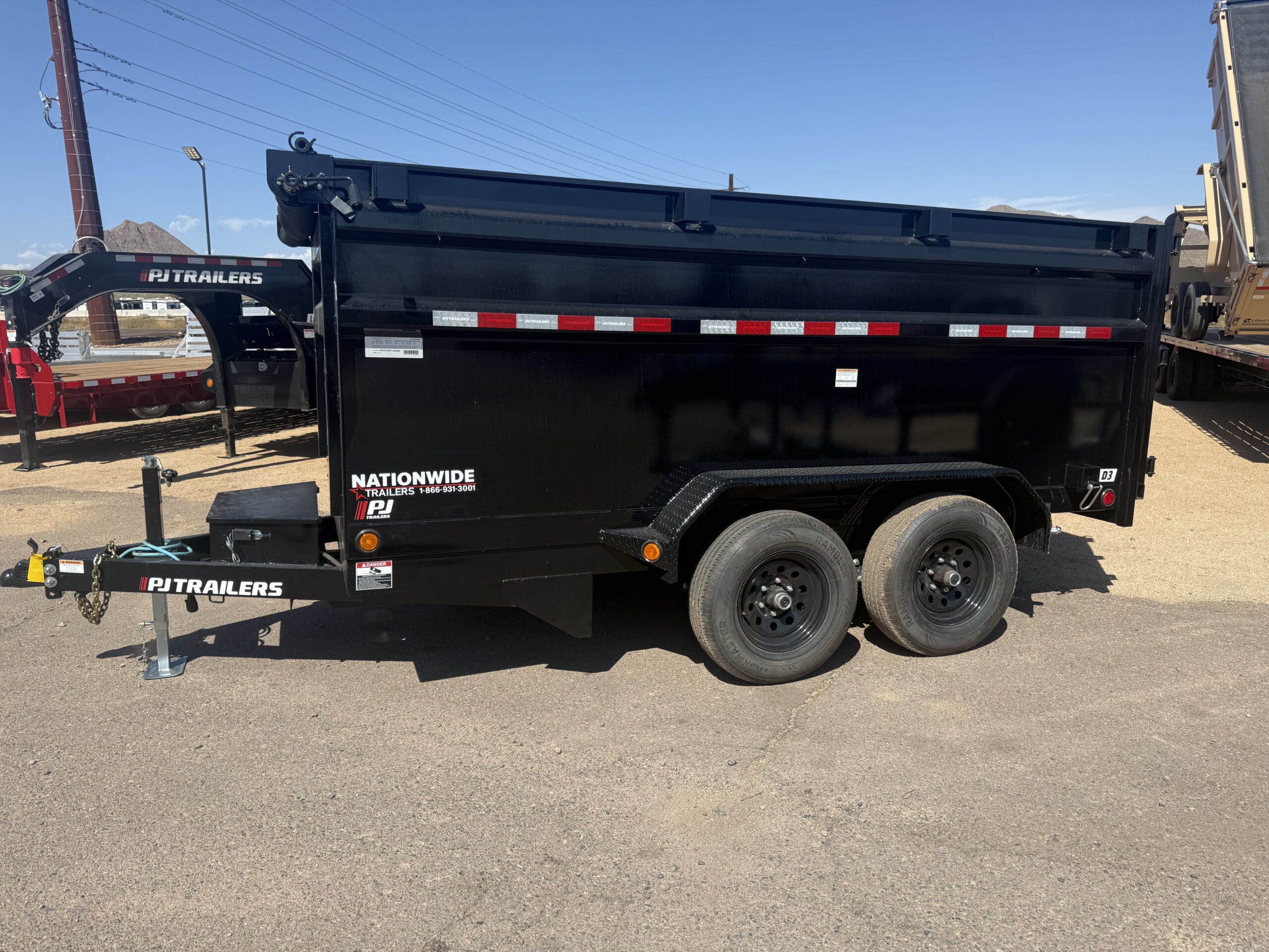 12x72 Tandem Axle, 10K GVWR, Dump, 48" Sides - Image 4