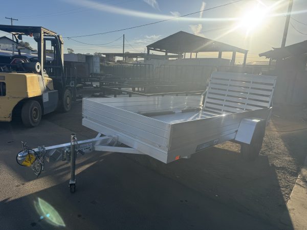 12x68 All Aluminum, 3K GVWR, Single Axle, (6812H-ESA-S-TG)