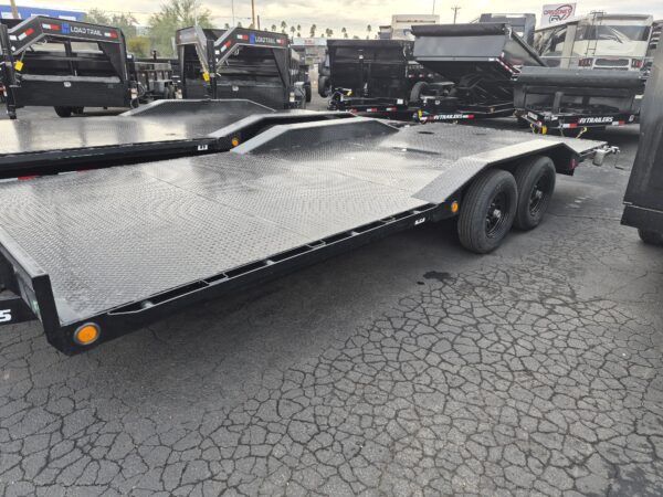 20x102 Tandem Axle, 10K GVWR, Drive Over Fenders, Steel Floor
