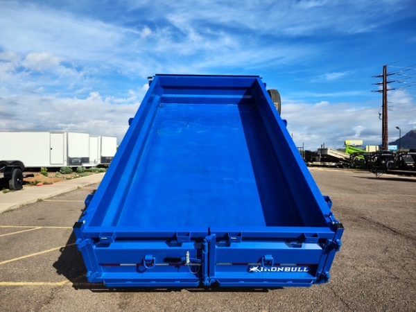 14x83 Ironbull Tandem Axle Dump, 15K GVWR, 24" Sides