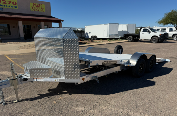 18x82 All Aluminum, 7K GVWR, Tandem Axle, Tilt - (8218ANV-TILT-TA-EL-RTD)