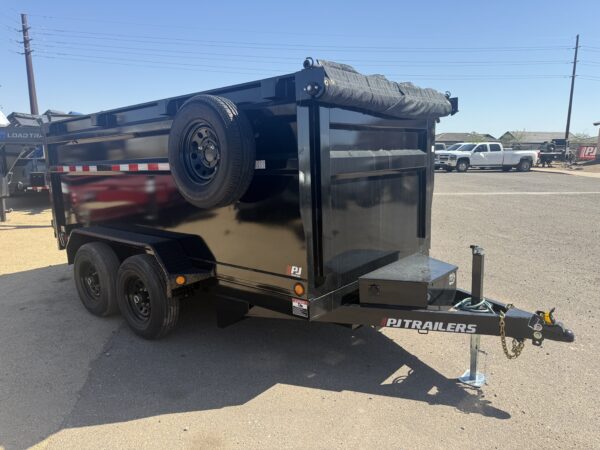 12x72 Tandem Axle, 10K GVWR, Dump, 48" Sides