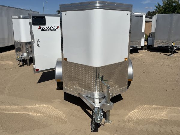 6x4 All Aluminum, NXT Enclosed, 2K GVWR, Swing Door