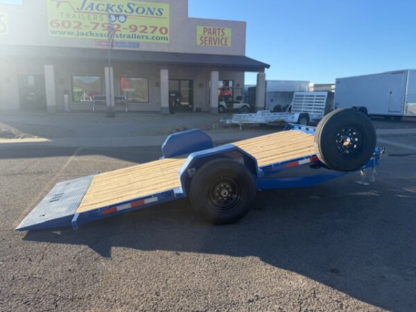 12x80 IronBull Single Axle, 7K GVWR, Tilt