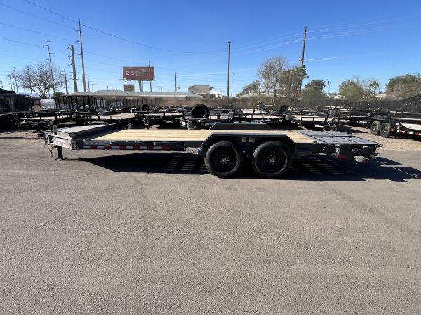 20x83 IronBull, Tandem Axle, 14K GVWR, Rampage Ramps