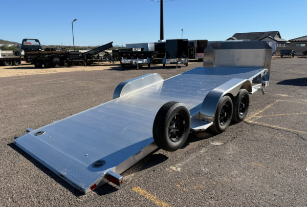 18x82 All Aluminum, 7K GVWR, Tandem Axle, Tilt - (8218ANV-TILT-TA-EL-RTD)