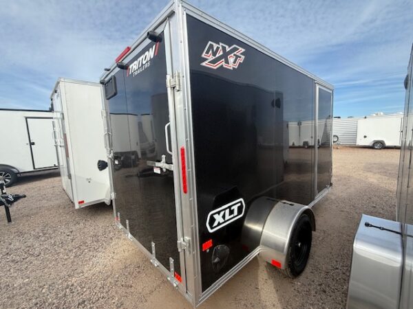 12x6 All Aluminum NXT Enclosed, 3K GVWR, Ramp Door