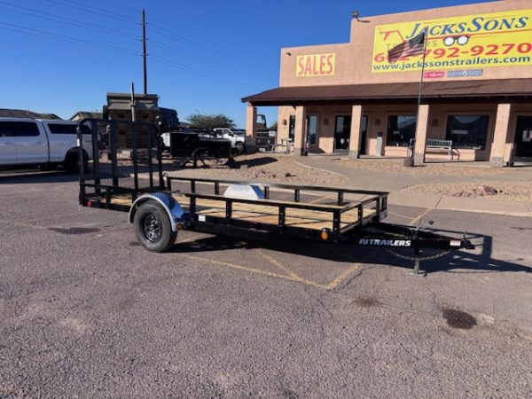 14x72 Single Axle, 3K GVWR, Channel Utility