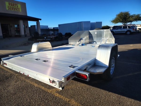 MC210 Motorcycle Trailer, 3K GVWR, Single Axle (MC210S-R-RTD)