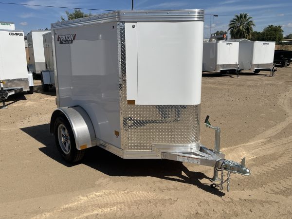 6x4 All Aluminum, NXT Enclosed, 2K GVWR, Swing Door
