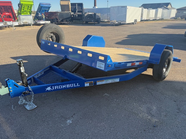 12x80 IronBull Single Axle, 7K GVWR, Tilt - Image 2