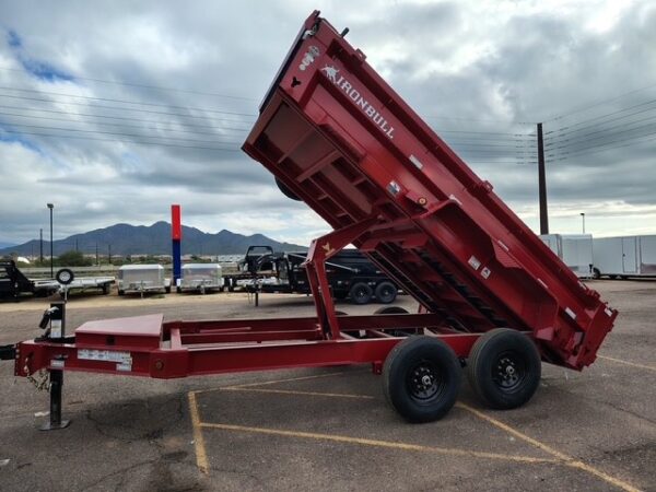 14x83 Ironbull Tandem Axle Dump, 15K GVWR, 24" Sides