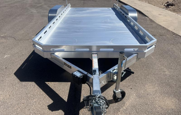 16x78 All Aluminum, 7K GVWR, Tandem Axle (7816TA-EL-R-RTD)