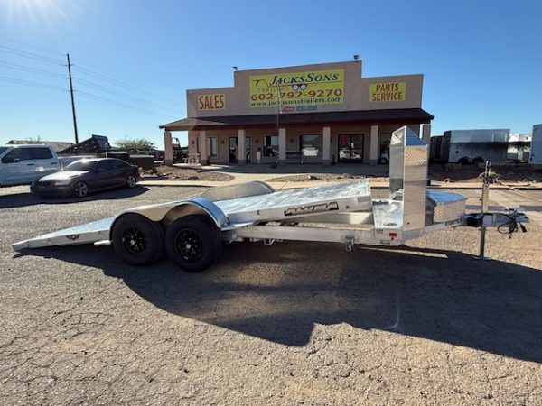 18x82 All Aluminum, 10K GVWR, Tandem Axle, Heavy Anniversary Tilt (8218H-ANV-TILT-TA-EL-RTD)