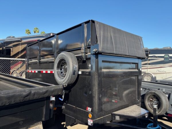 12x72 Tandem Axle, 10K GVWR, Dump, 48" Sides