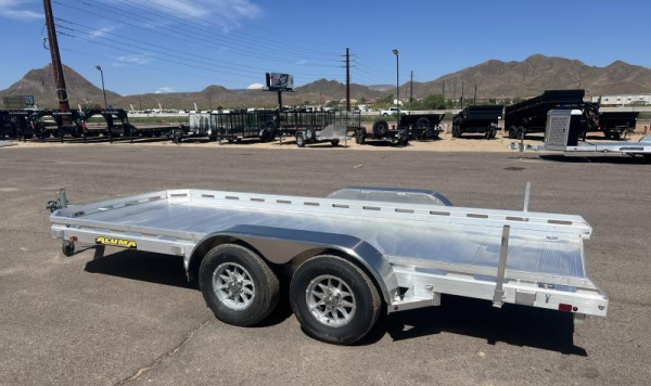 16x78 All Aluminum, 7K GVWR, Tandem Axle (7816TA-EL-R-RTD)