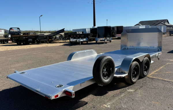 18x82 All Aluminum, 7K GVWR, Tandem Axle, Tilt - (8218ANV-TILT-TA-EL-RTD)