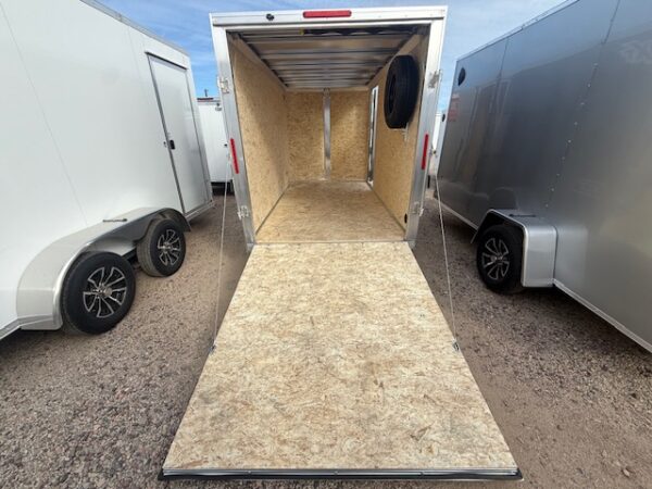 12x6 All Aluminum NXT Enclosed, 3K GVWR, Ramp Door