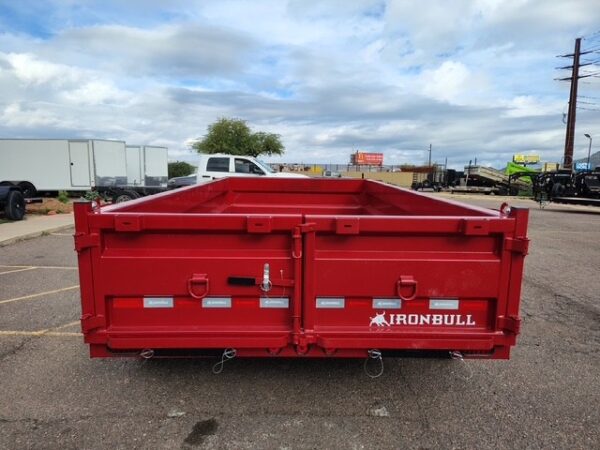 14x83 Ironbull Tandem Axle Dump, 15K GVWR, 24" Sides