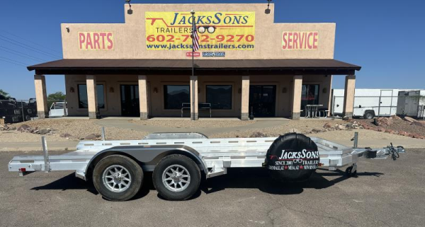 16x78 All Aluminum, 7K GVWR, Tandem Axle (7816TA-EL-R-RTD)