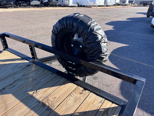14x77 Single Axle, 3K GVWR, Channel Utility