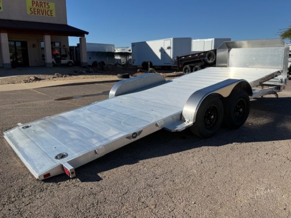 18x82 All Aluminum, 10K GVWR, Tandem Axle, Heavy Anniversary Tilt (8218H-ANV-TILT-TA-EL-RTD)