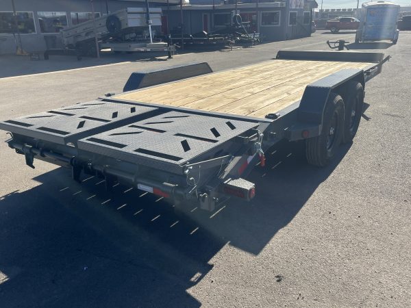 20x83 IronBull, Tandem Axle, 14K GVWR, Rampage Ramps