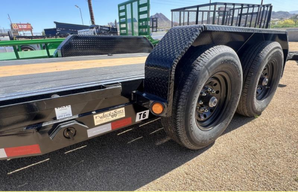 16x83 Equipment Tilt, 14K GVWR, Blackwood Deck
