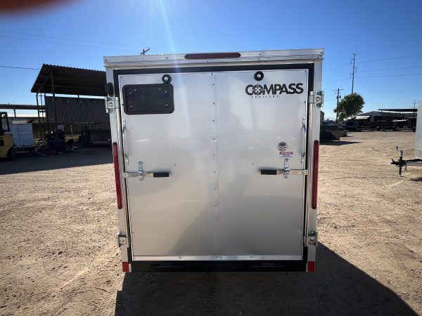 10x5 Indigo DLX, 3K GVWR, Ramp Door, 6" Reduced Height