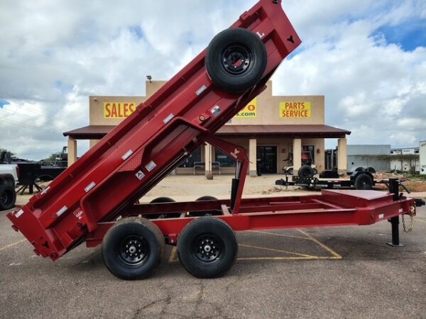 14x83 Ironbull Tandem Axle Dump, 15K GVWR, 24" Sides