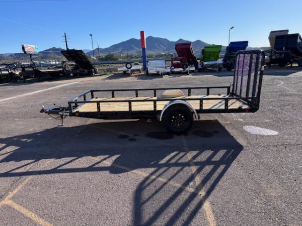 14x72 Single Axle, 3K GVWR, Channel Utility