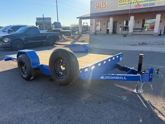 12x80 IronBull Single Axle, 7K GVWR, Tilt - Image 5