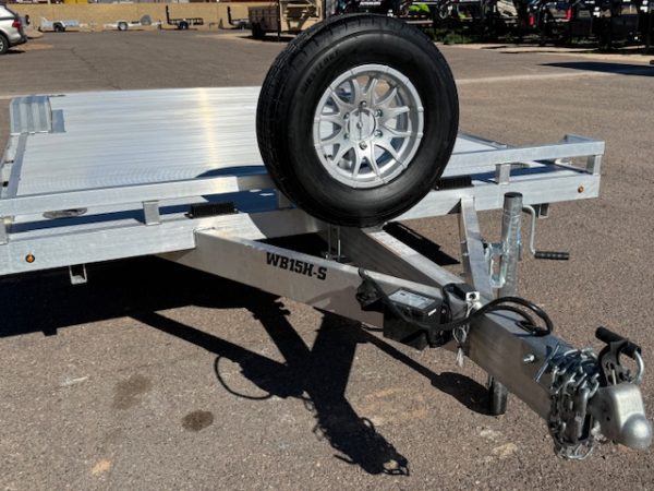 15x102 Wide Body, 5.2K GVWR, Heavy Single Axle, Ramps (WB15H-S-EL-DOF-R-RR-RTD)