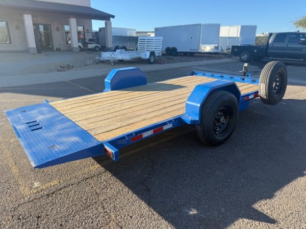 12x80 IronBull Single Axle, 7K GVWR, Tilt