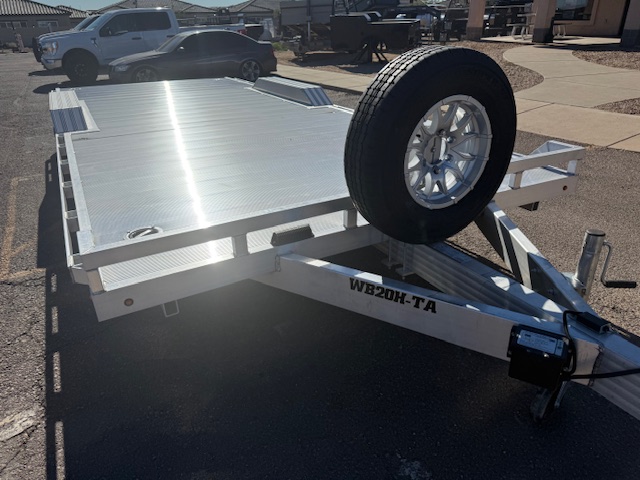20x102" All Aluminum Wide Body, 10K GVWR, Heavy Tandem Axle, Drive-Over-Fenders (WB20H-TA-EL-DOF-R-RR-RTD) - Image 6