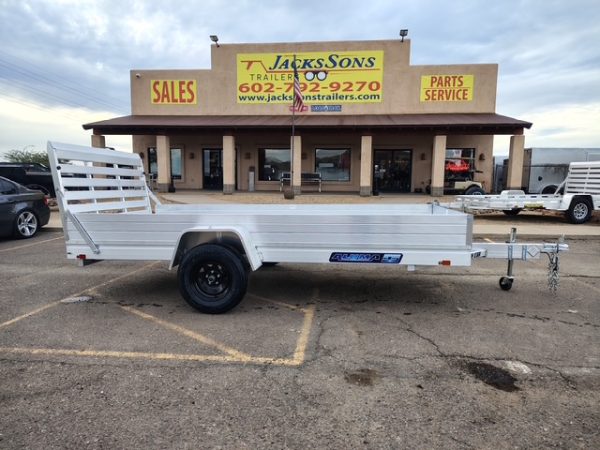 12x68 All Aluminum, 3K GVWR, Single Axle, (6812H-ESA-S-TG)