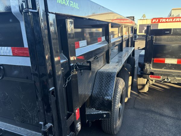 16x83 Gooseneck, Triple Axle, 21K GVWR, Low-Pro Dump, 36" Sides