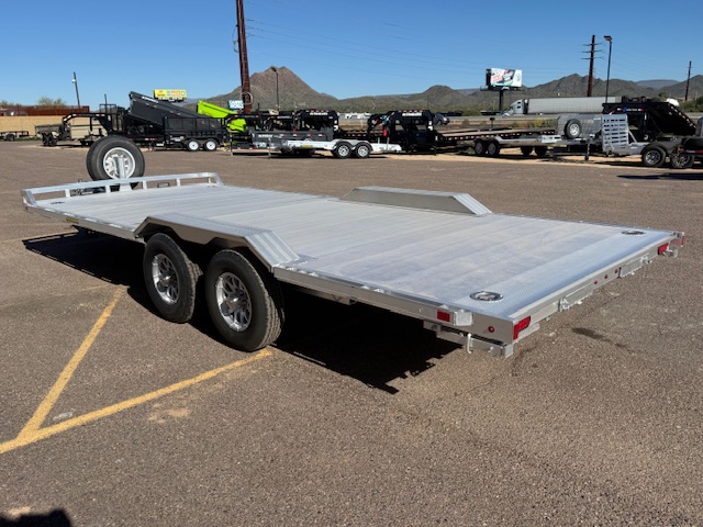 20x102" All Aluminum Wide Body, 10K GVWR, Heavy Tandem Axle, Drive-Over-Fenders (WB20H-TA-EL-DOF-R-RR-RTD) - Image 4