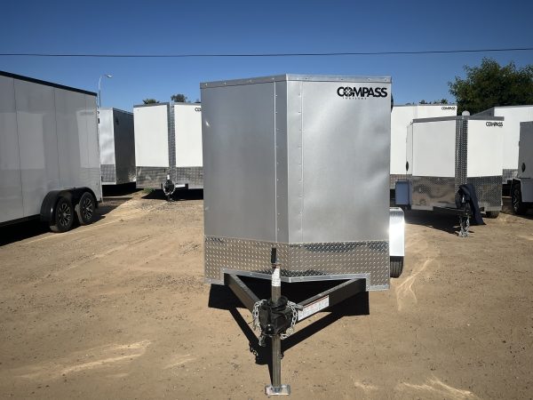 10x5 Indigo DLX, 3K GVWR, Ramp Door, 6" Reduced Height