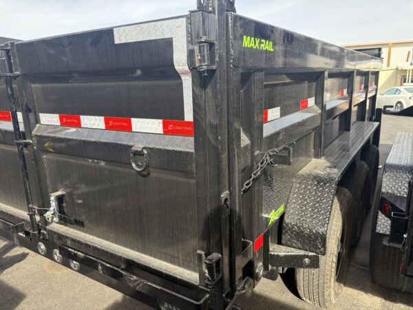16x83 Gooseneck, Triple Axle, 21K GVWR, Telescopic, 36" Sides, 14 Ply Tires