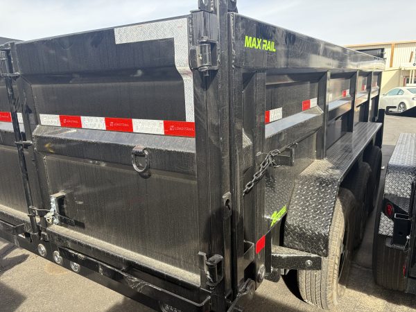 16x83 Gooseneck, Triple Axle, 21K GVWR, Telescopic, 36" Sides, 14 Ply Tires