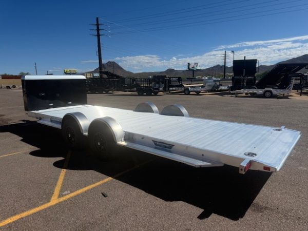 20x82 All Aluminum, 10K GVWR, Tandem Axle, XL Tilt w/ Cargo Box (8220H-XL-TILT-TA-EL-RTD)