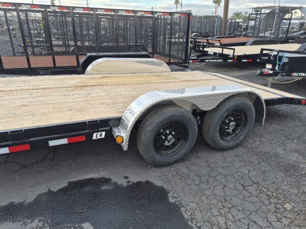 18x83" Tandem Axle 7K GVWR, Carhauler, 7K Jack Upgrade