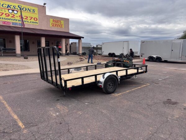 14x83 Single Axle, 3K GVWR, Channel Utility