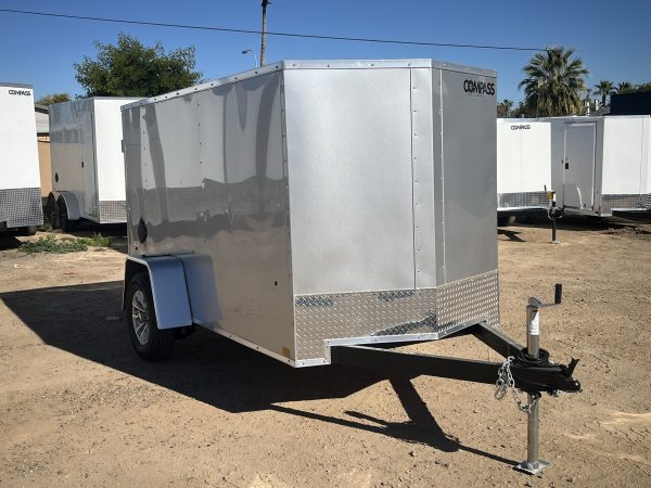 10x5 Indigo DLX, 3K GVWR, Ramp Door, 6" Reduced Height