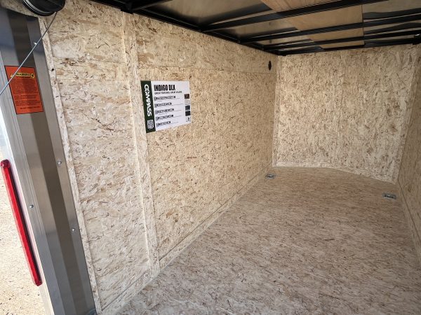 10x5 Indigo DLX, 3K GVWR, Ramp Door, 6" Reduced Height