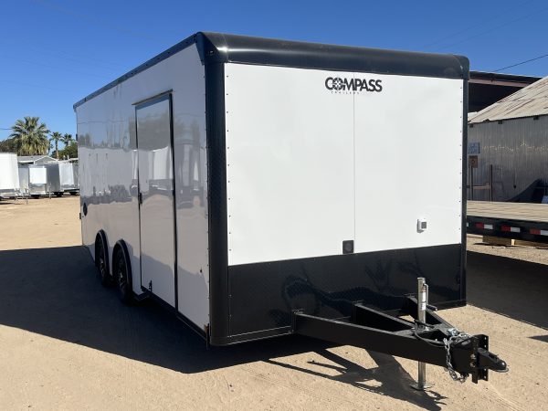 20x8.5 Canyon Race, 10K GVWR, AC/Heat, Ramp Door
